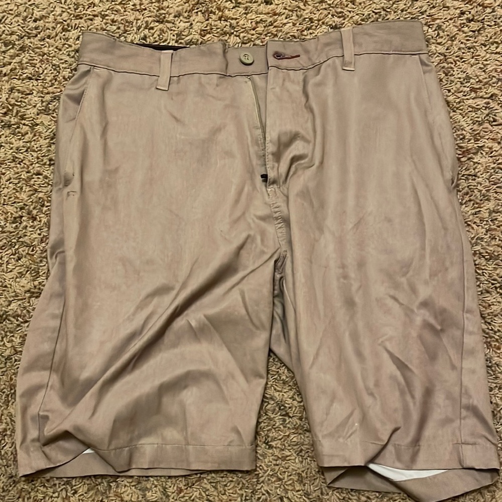 Tan chino shorts